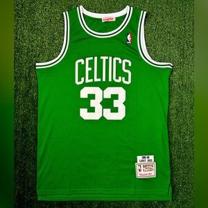 Larry Bird Boston Celtics Throwback Jersey Green